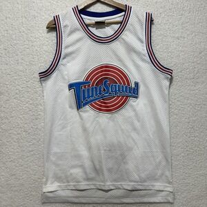 Tune Squad Space Jam #2 D.Ducks Bugs Bunny Basketball Jersey Size Small‎